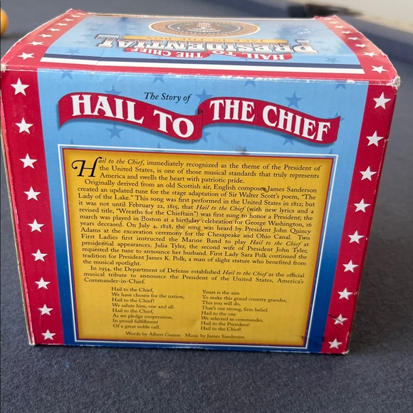 Presidential Jack-in-the-Box Toy George W. Bush new in box #B-24 bag - Picture 4 of 4